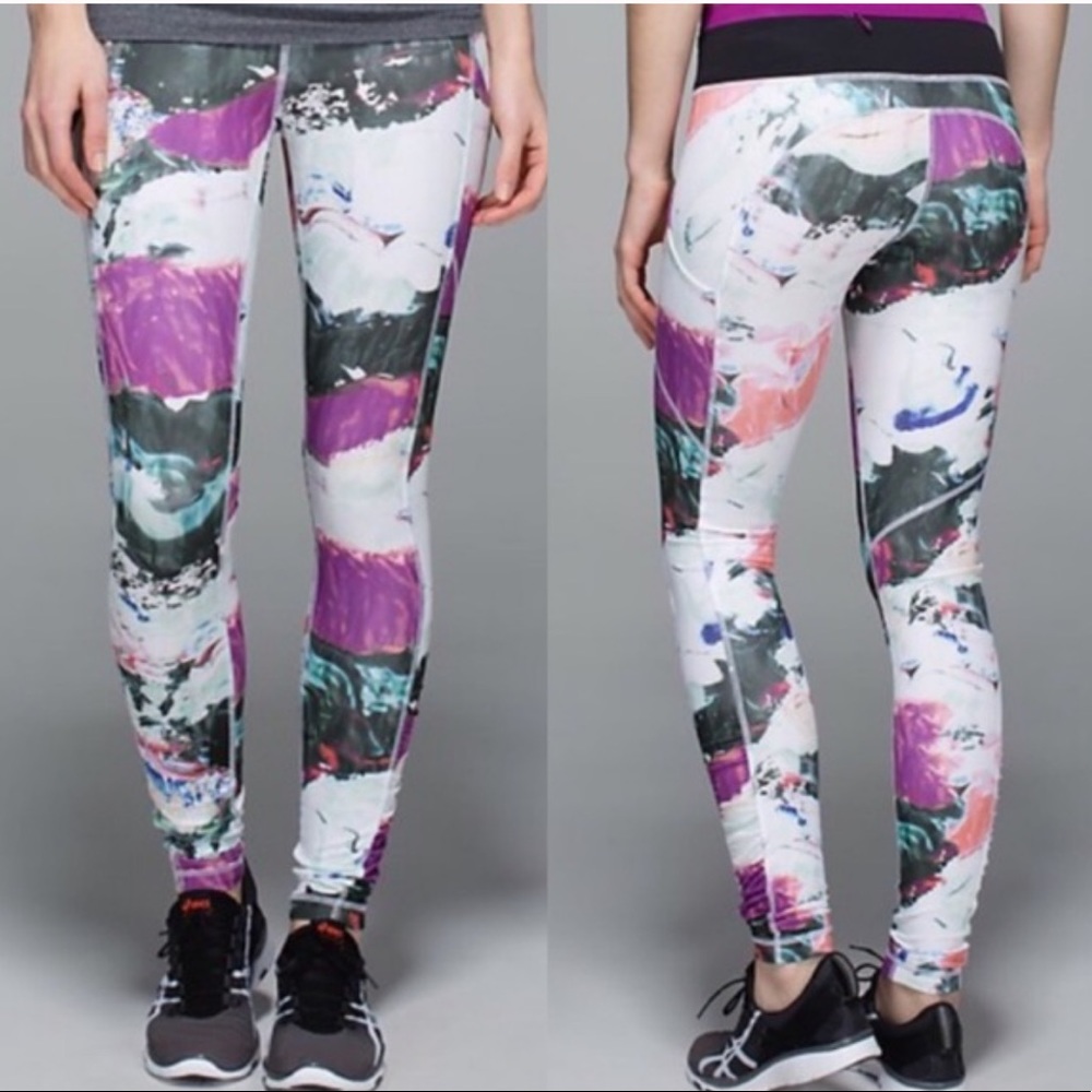 Lululemon Speed Tight lll pigment wave marble multicolored